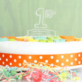 Personalised Acrylic '1st' Celebration Cake Topper