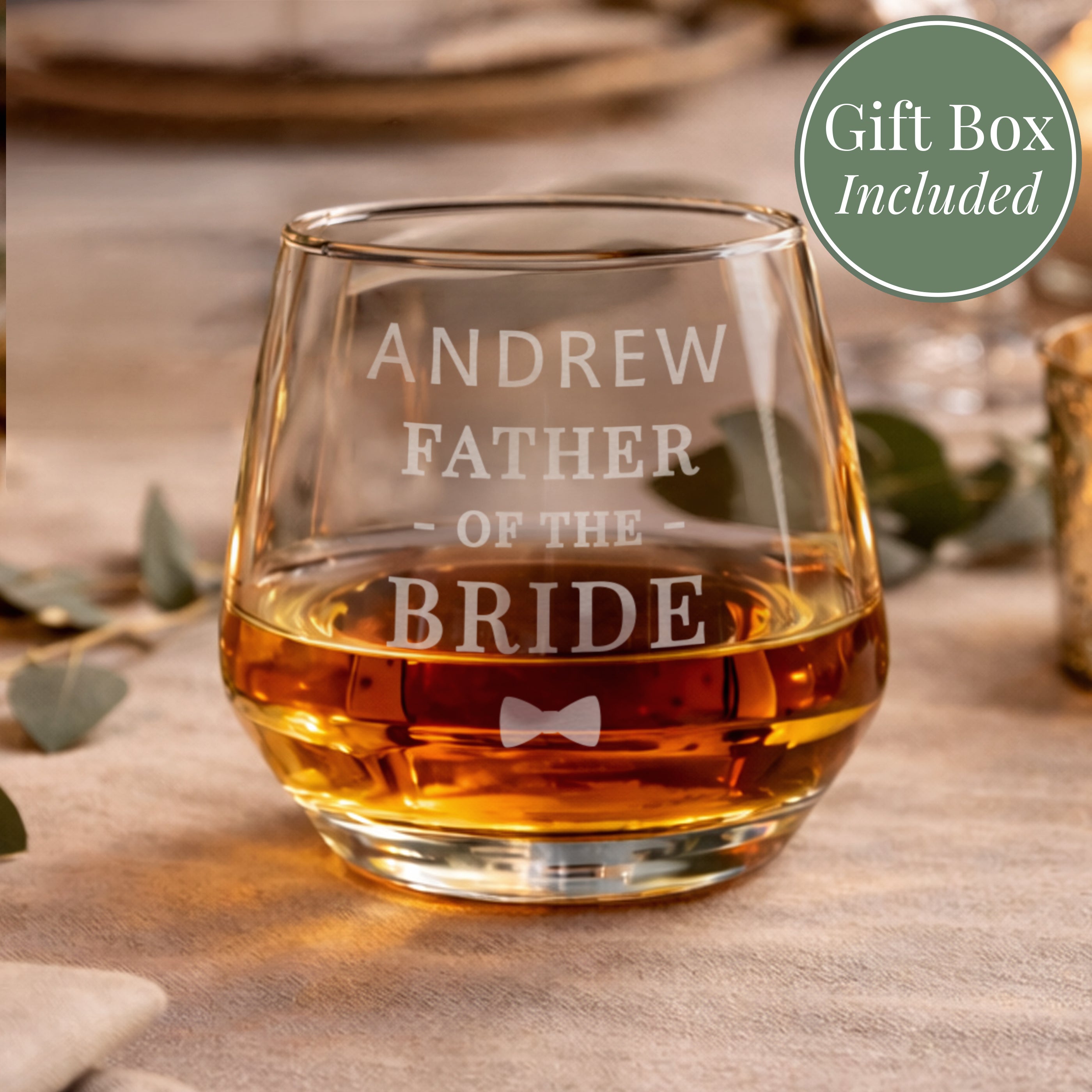 Personalised Father of the Bride Tumbler