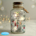 Personalised Me to You Cosy Winter Led Jar