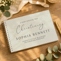 Personalised Natural Guest Book