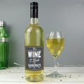 Personalised Wine O'Clock White Wine