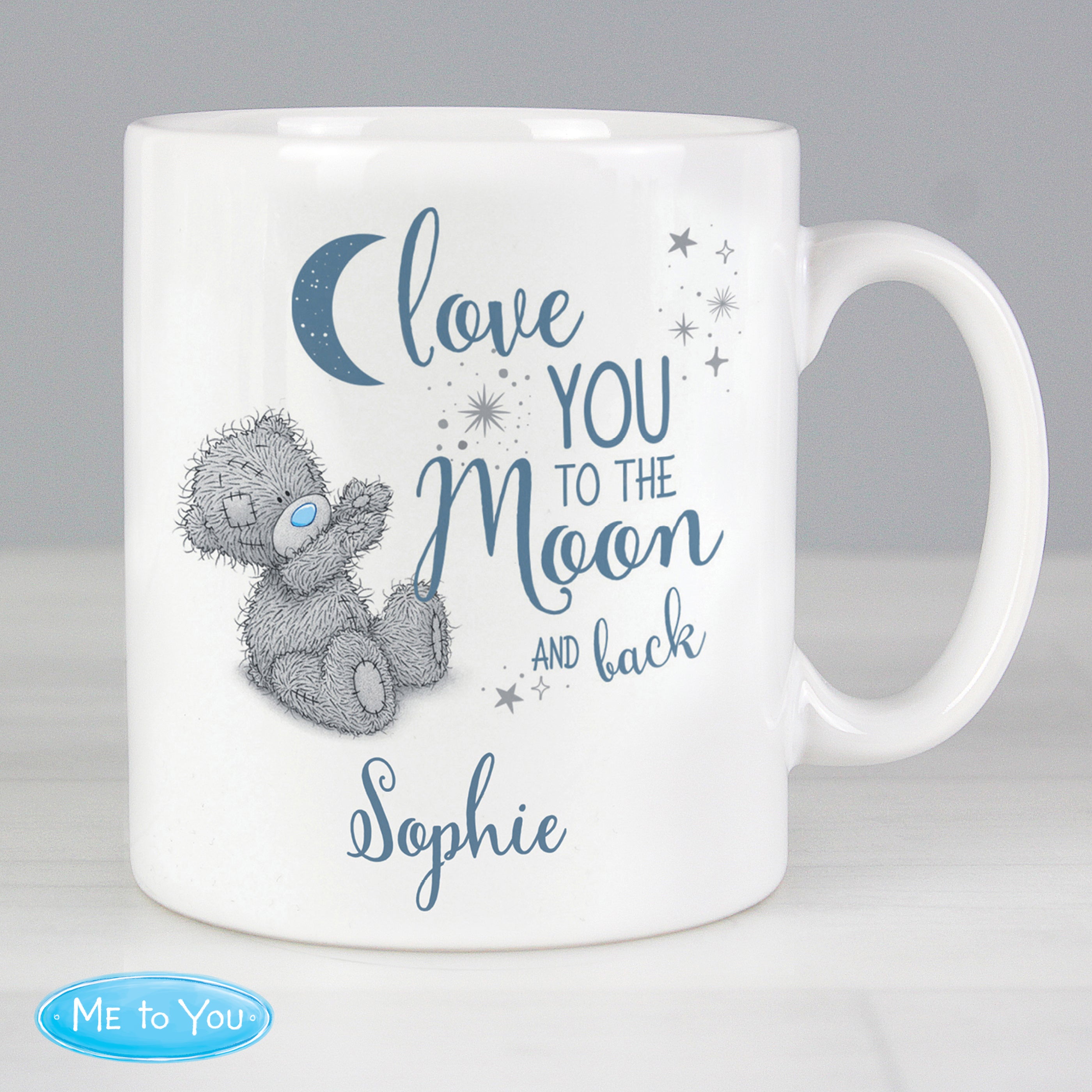 Personalised Me to You 'Love You to the Moon and Back' Mug