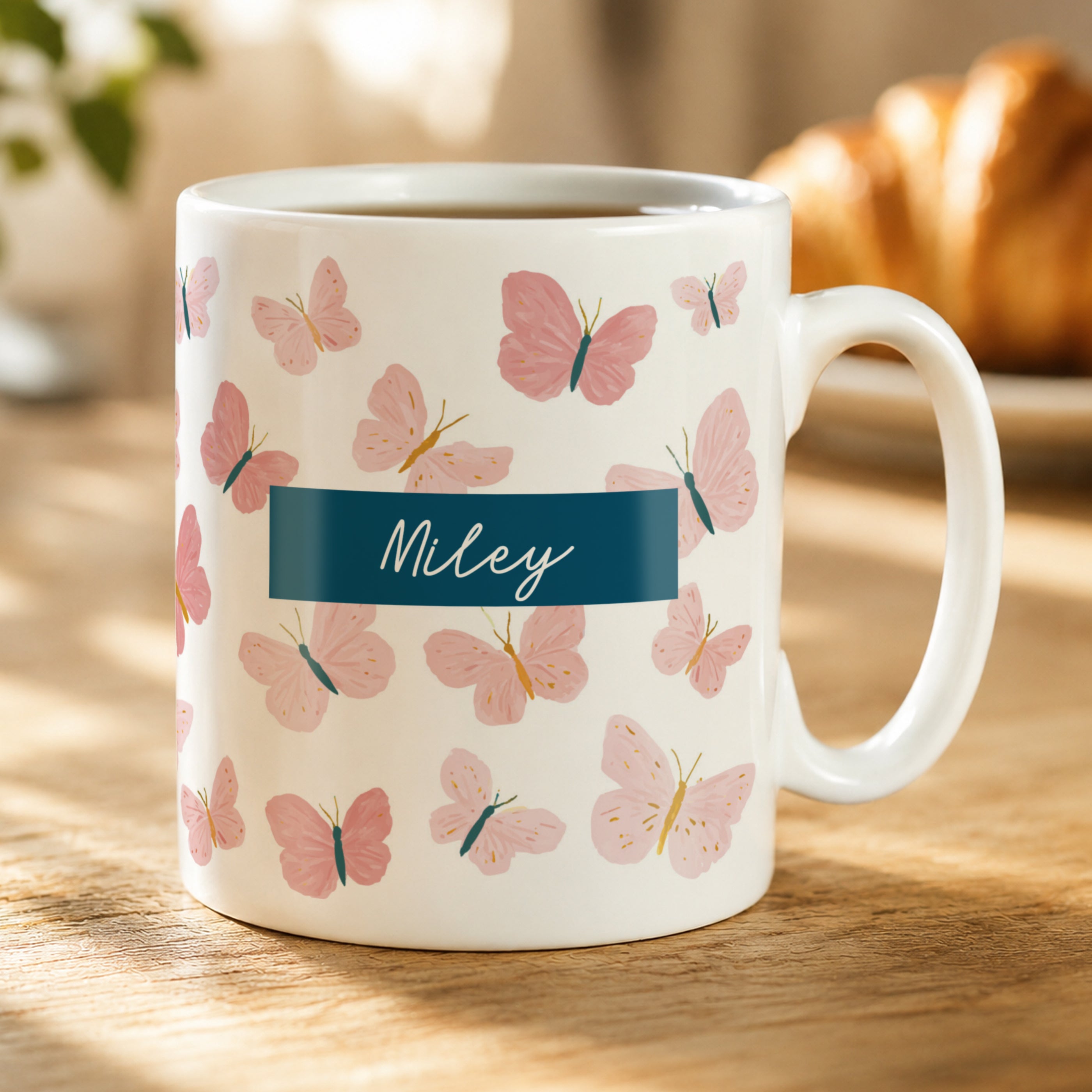 Personalised Butterfly Mug