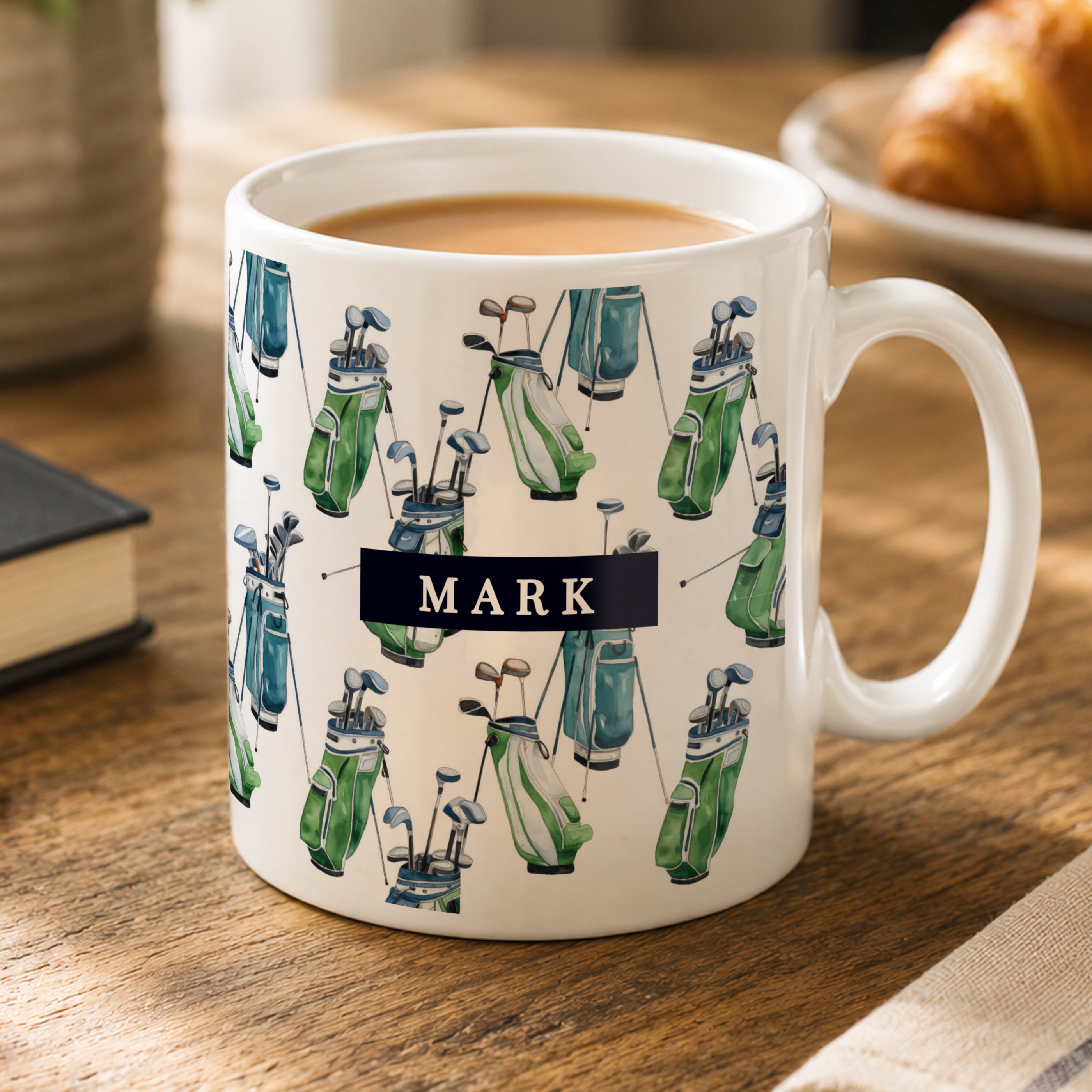 Personalised Golf Bag Mug