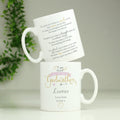 Personalised I Am Glad... Godmother Mug
