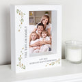 Personalised Fresh Botanical 5x7 Box Photo Frame