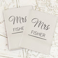 Personalised Couples Cream Passport Holders