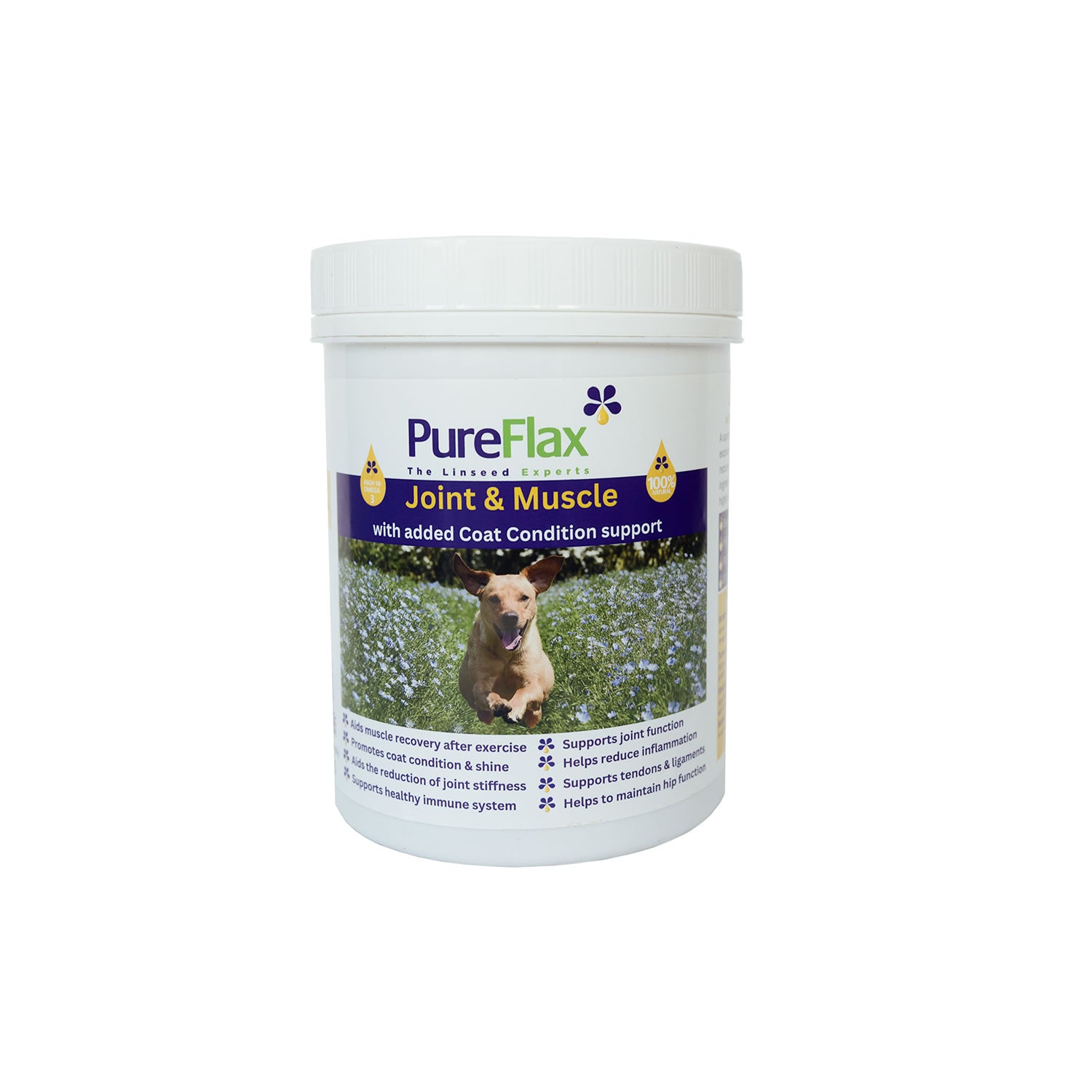 Pureflax Joint & Muscle with Added Coat Condition Support