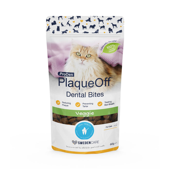 Proden Plaqueoff Dental Bites Veggie Cat