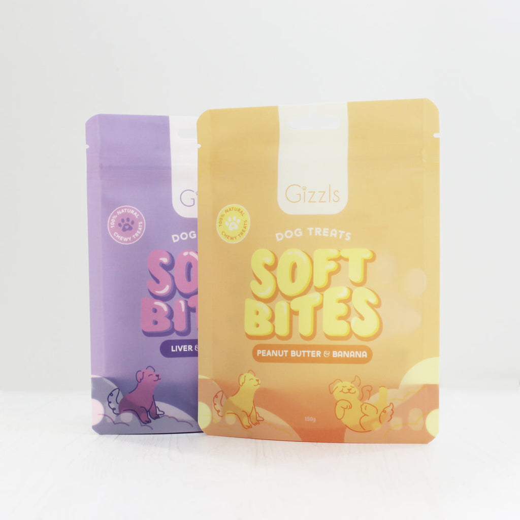 Peanut Butter & Banana Soft Dog Treats (150g)