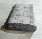 Luxury Dog Snuggle Sack | Handmade Sherpa Fleece Sleeping Bag | Customisable Pet Bed UK | Cosy Dog Sleep Bag