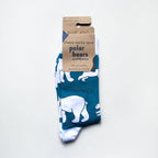 Save the Polar Bears Bamboo Socks