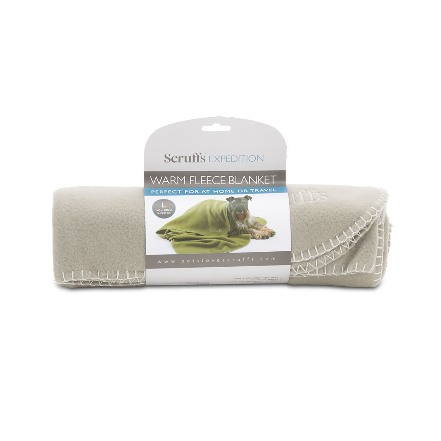 Scruffs Expedition Fleece Blanket Storm Grey