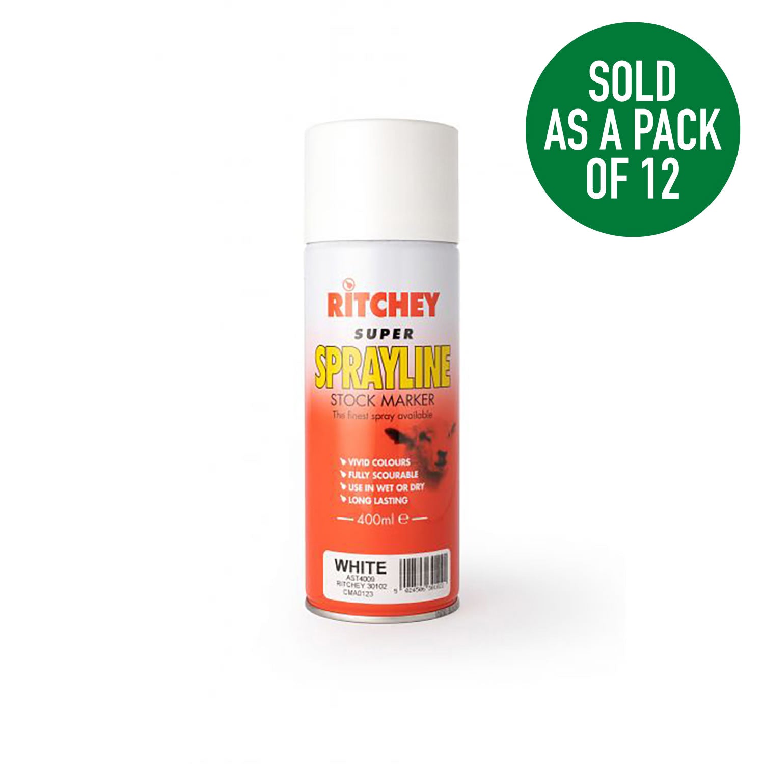Super Sprayline Stock Marker Spray 400ml