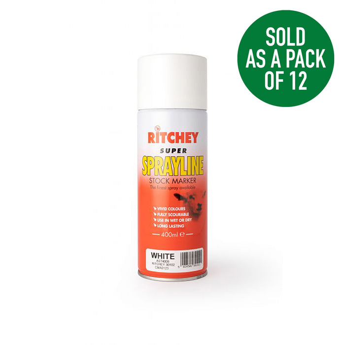 Super Sprayline Stock Marker Spray 400ml