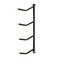 Stubbs Saddle Rack Quadruple Arm Clip-on S334