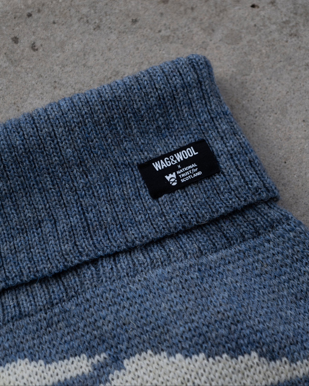Blackface Sheep Dog Jumper in British Wool