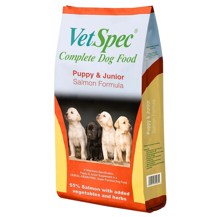 Vetspec Puppy & Junior Salmon Formula