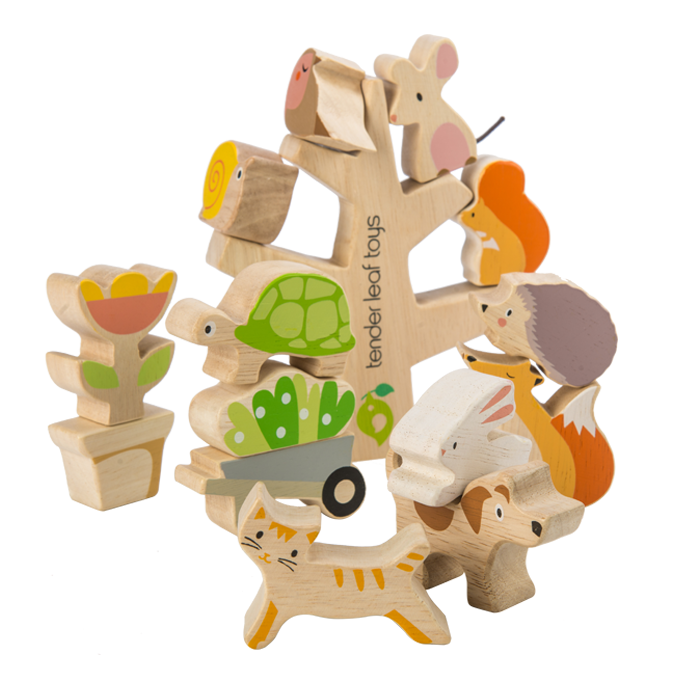 Garden Stacker & Garden Activity Book Bundle