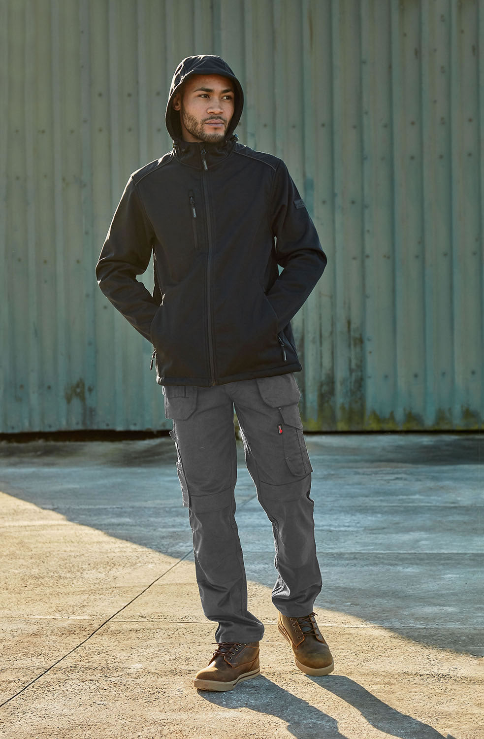Tuffstuff Proflex Work Trouser Grey Regular