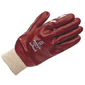 Pvc Fully Coated Knit Wrist Gloves