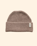Oatmeal British Wool Beanie Hat