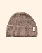 Oatmeal British Wool Beanie Hat