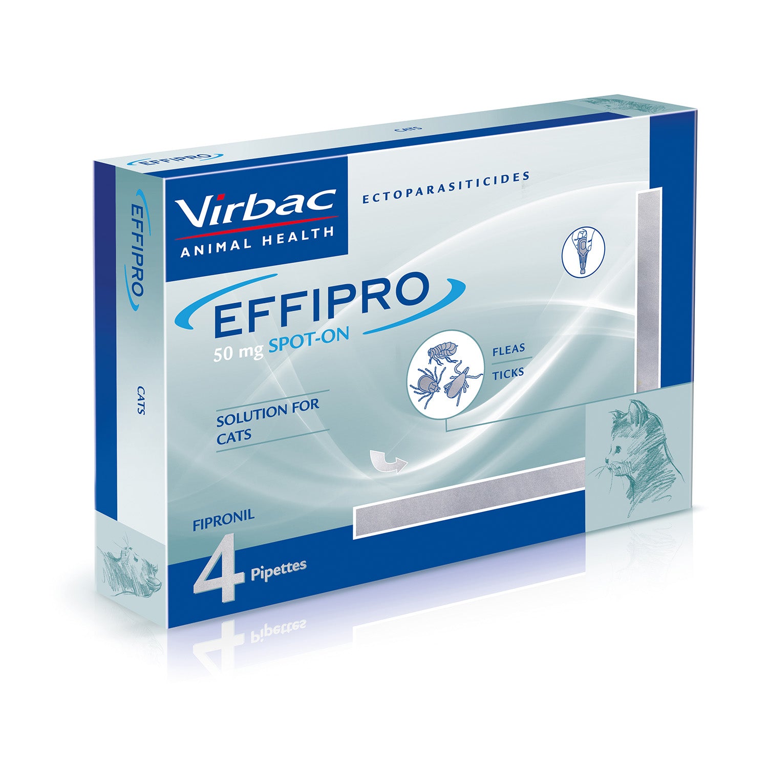 Virbac Effipro Spot on Solution for Cats