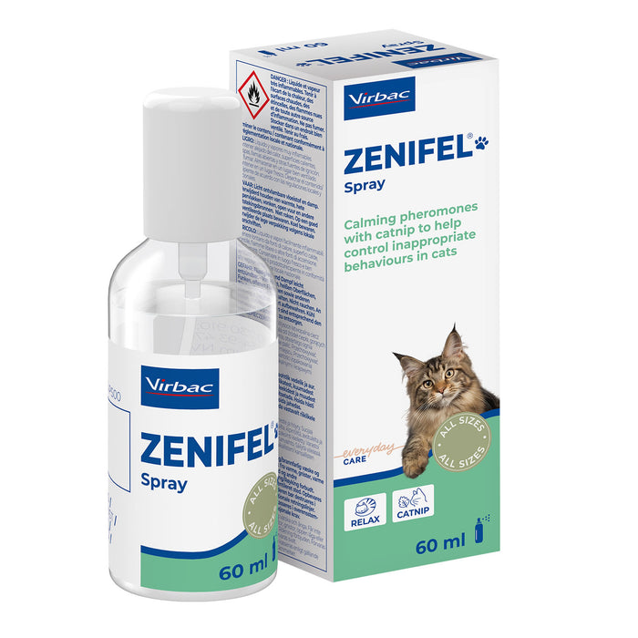 Virbac Zenifel Calming Spray for Cats