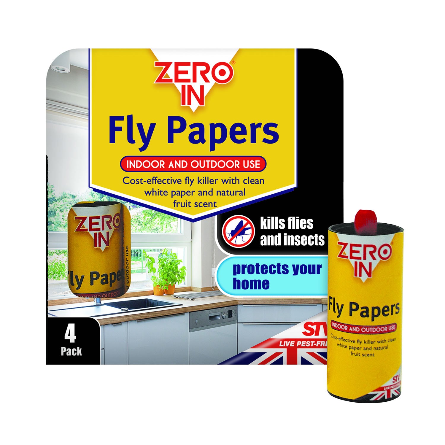 Zero in Fly Papers