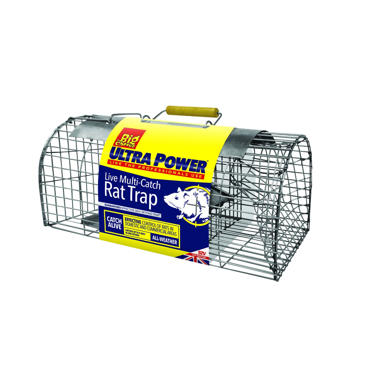 The Big Cheese Ultra Power Live Multi-catch Rat Trap