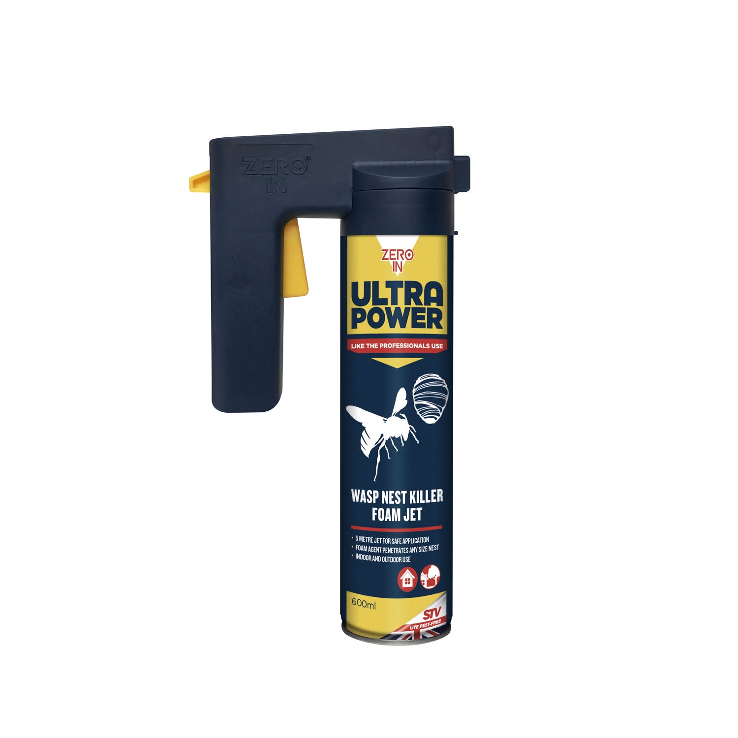 Zero in Ultra Power Wasp Nest Killer Foam Jet