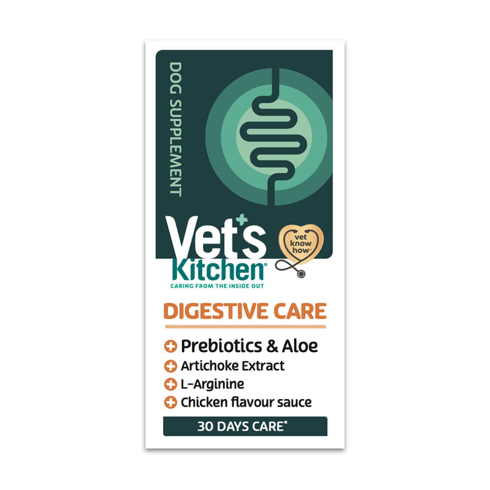 Vet's Kitchen Digestive Care Dog Supplement Prebiotics/aloe