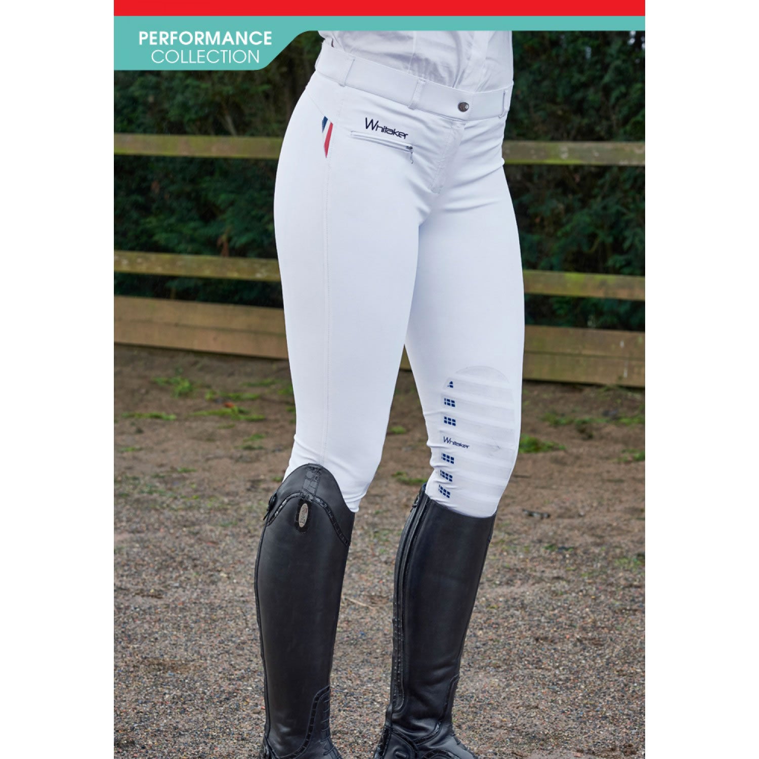 Whitaker B123 Dortmund Ladiesperformance Breeches White