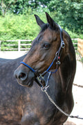 Whitaker Hc065 Raywell Soft Rope Headcollar Brown/navy
