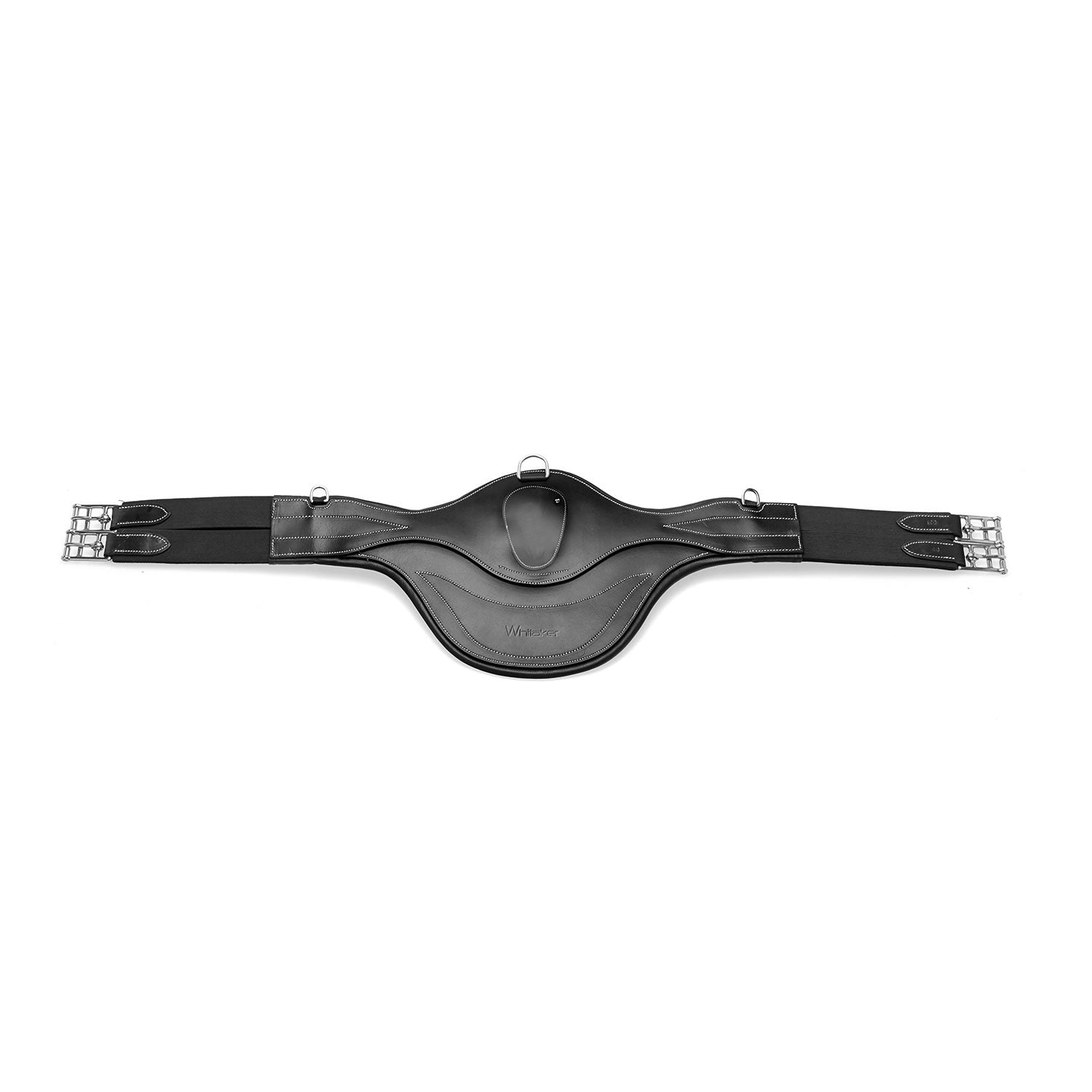 Whitaker Lw020 Classic Leather Stud Guard Black