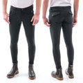 Whitaker B142m Miami Mens Breeches/silicone Seat Black