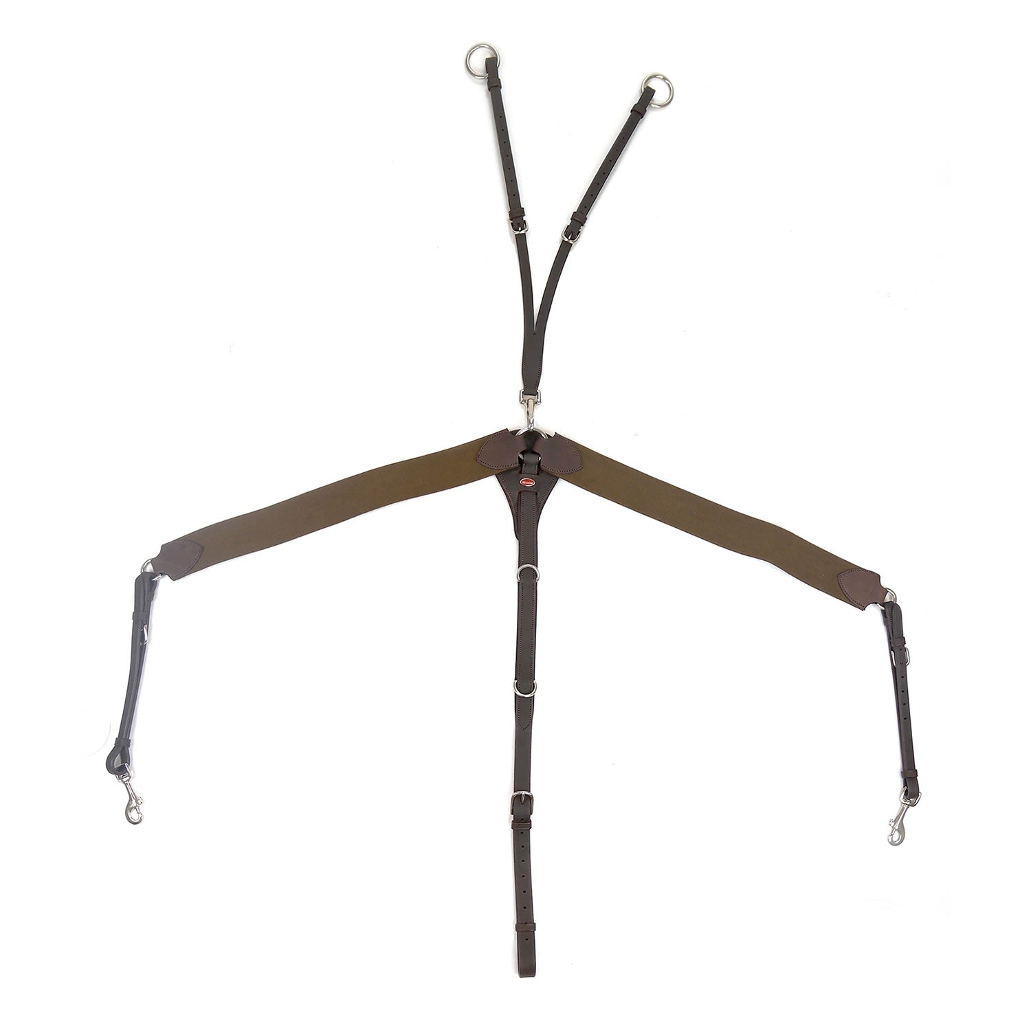 Whitaker Bp054v Ready to Rideelasticated Breastplate Havana