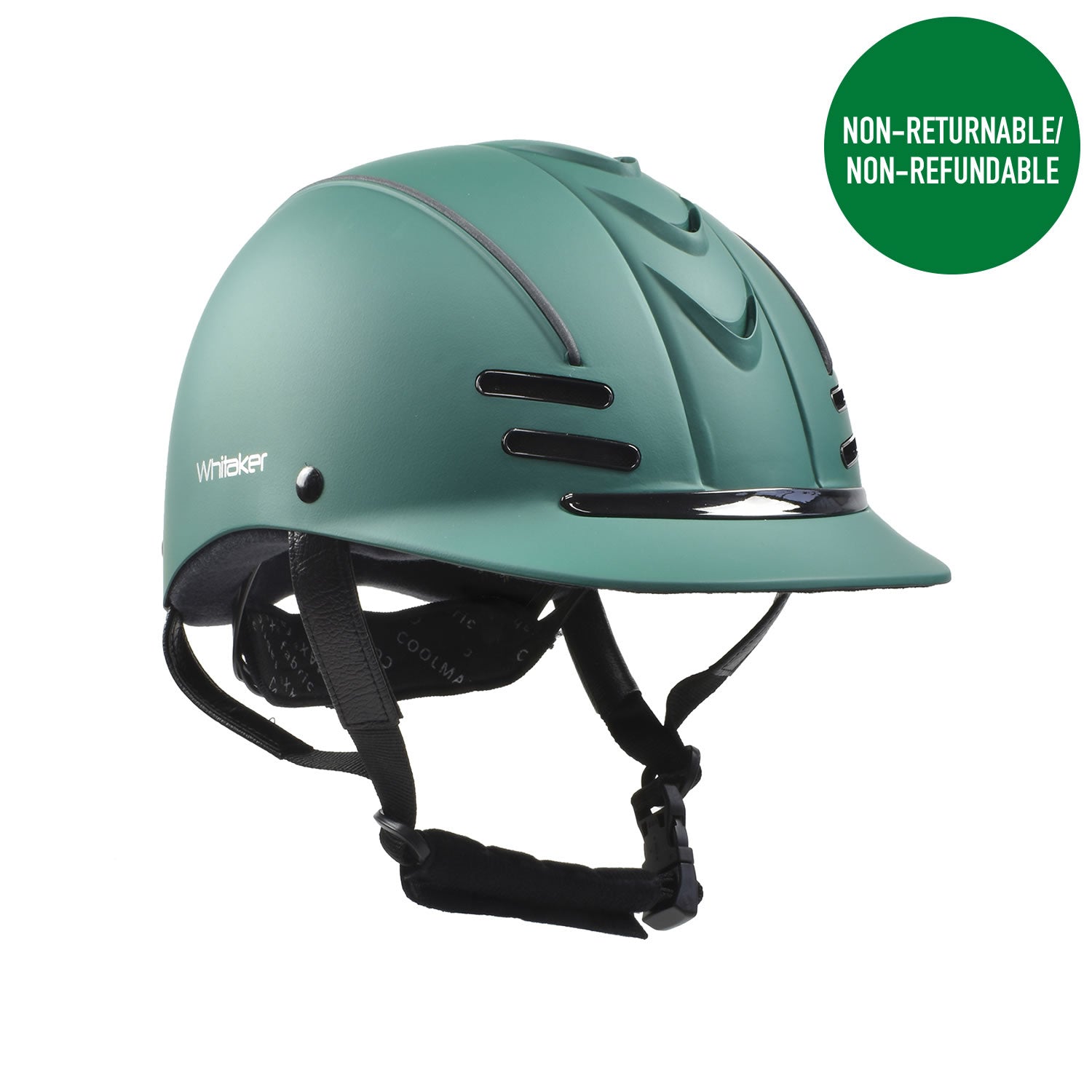Whitaker Rh072 Club Young Rider Helmet Green