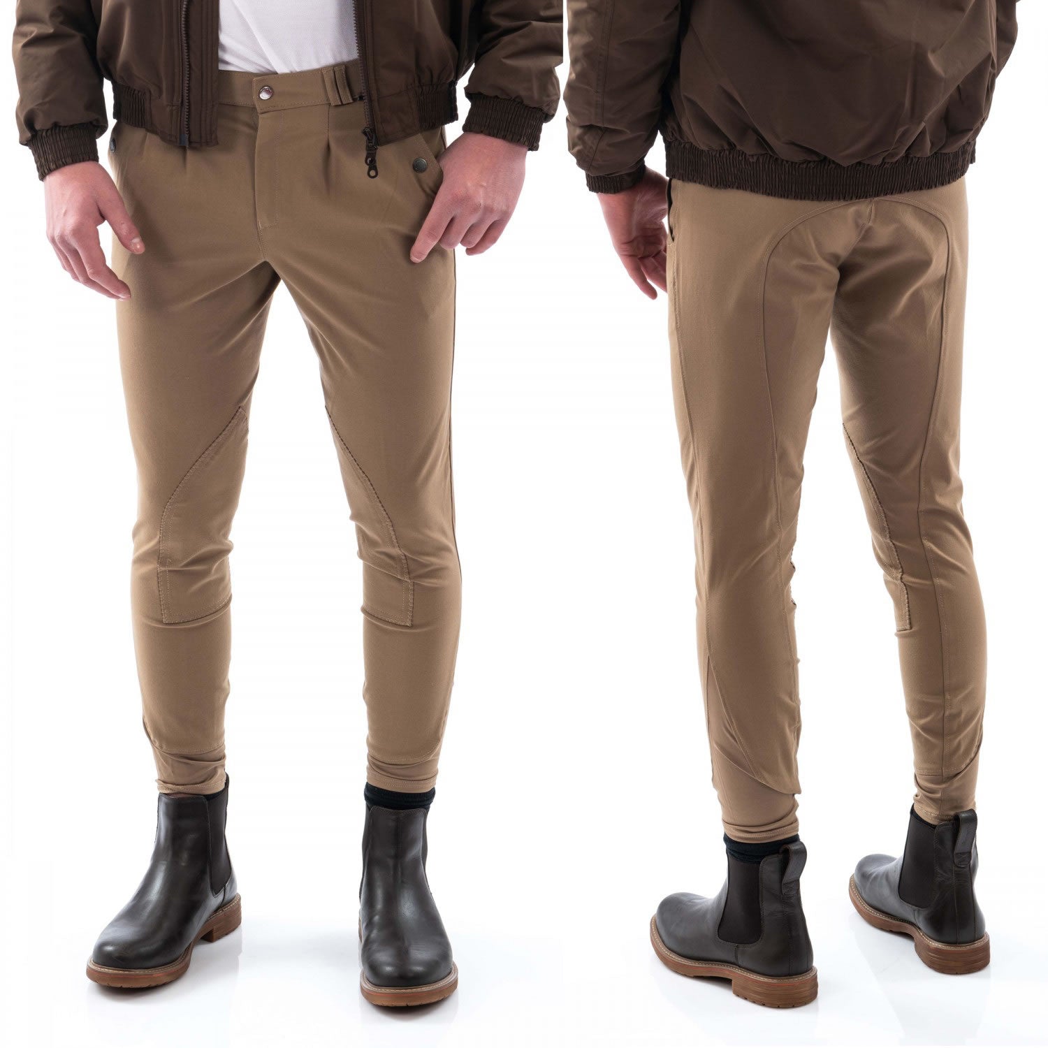 Whitaker B126m Sawley Mens Breeches Khaki