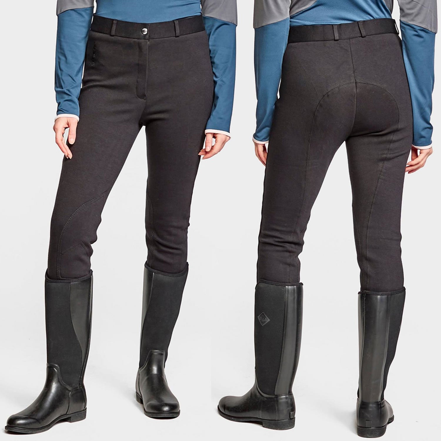 Whitaker B192 Pateley Ladies Jodhpurs Black
