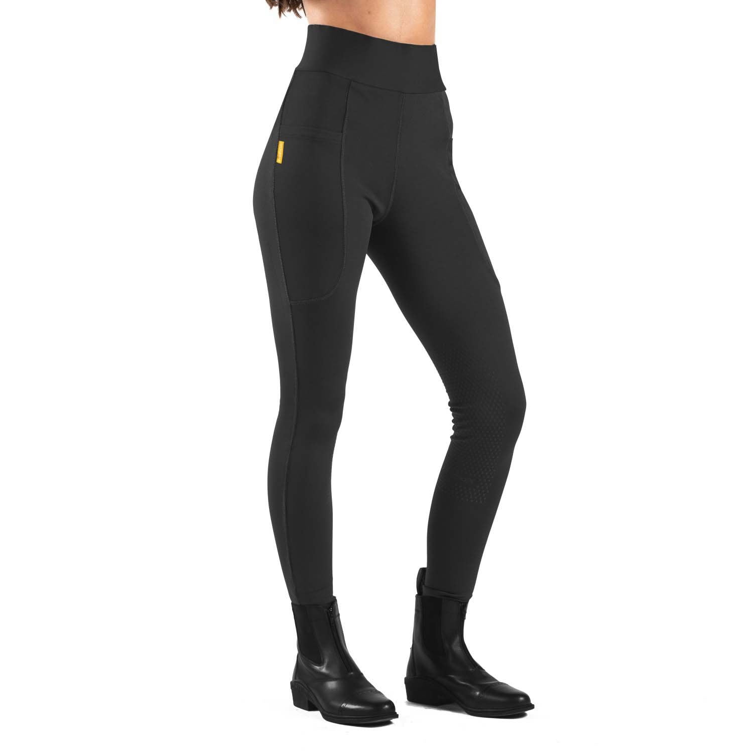 Whitaker B367k Alderley Childrens Riding Tights Black