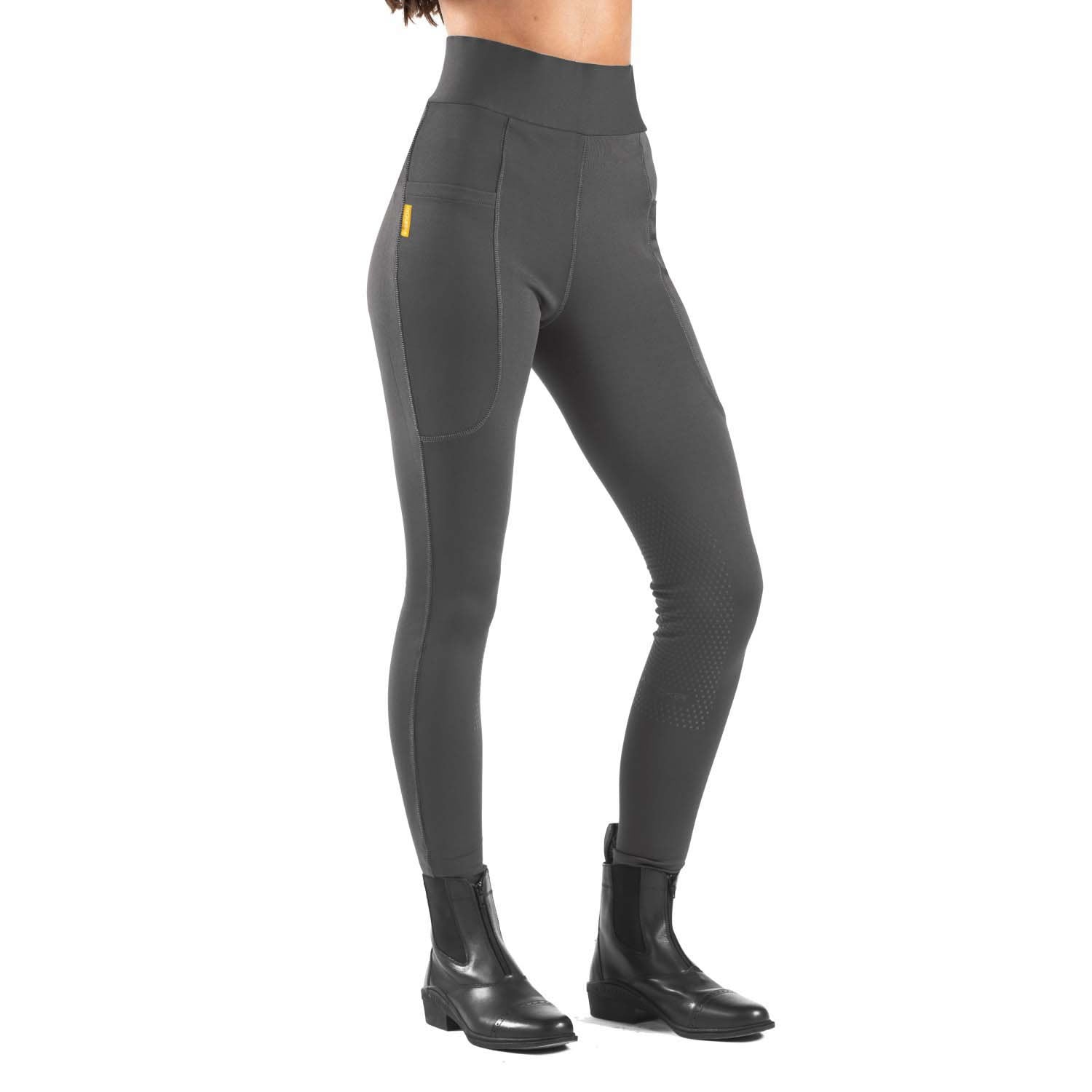 Whitaker B367k Alderley Childrens Riding Tights Grey