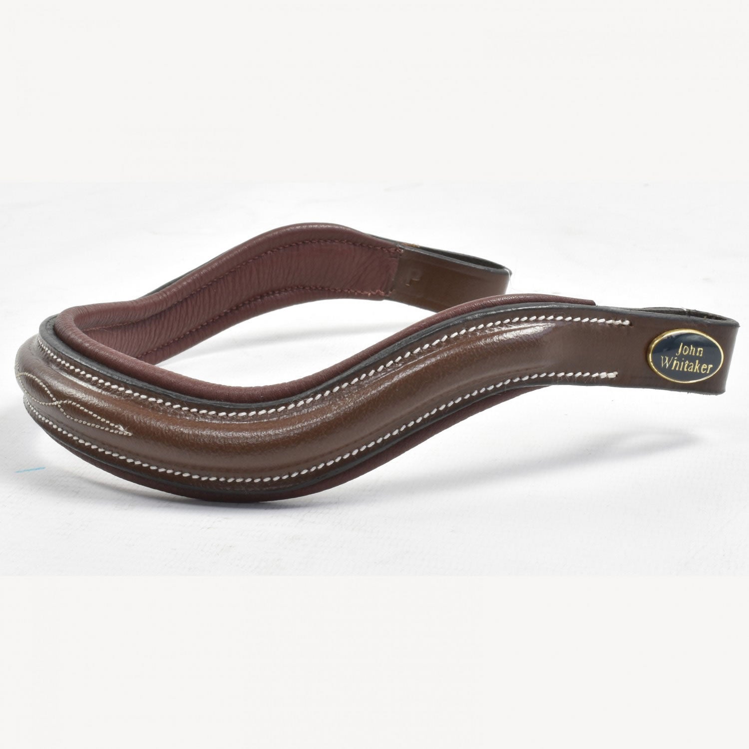 Whitaker Bb101 Raised Squaredcurved Browband Havana