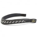Whitaker Bb104 Checkerboard Browband Black