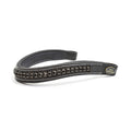Whitaker Bb105 Chunky Crystal Browband Black/black