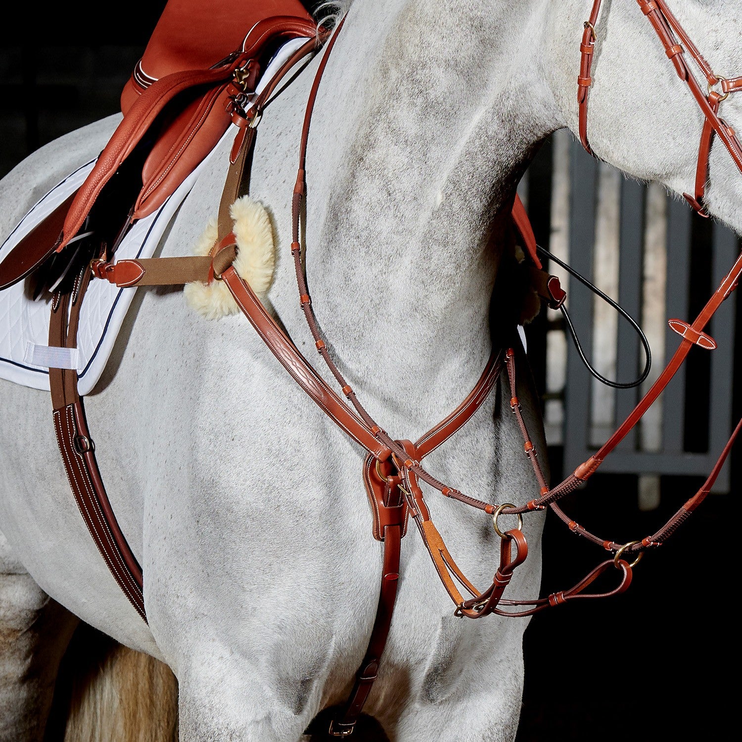 Whitaker Bp052 Valencia 5 Point Breastplate Havana