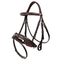 Whitaker Br048a Eastwood Crank Bridle C/w Reins Havana