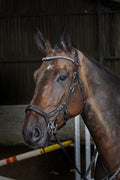 Whitaker Br070 Chicago Anatomic Bridle C/w Reins Black