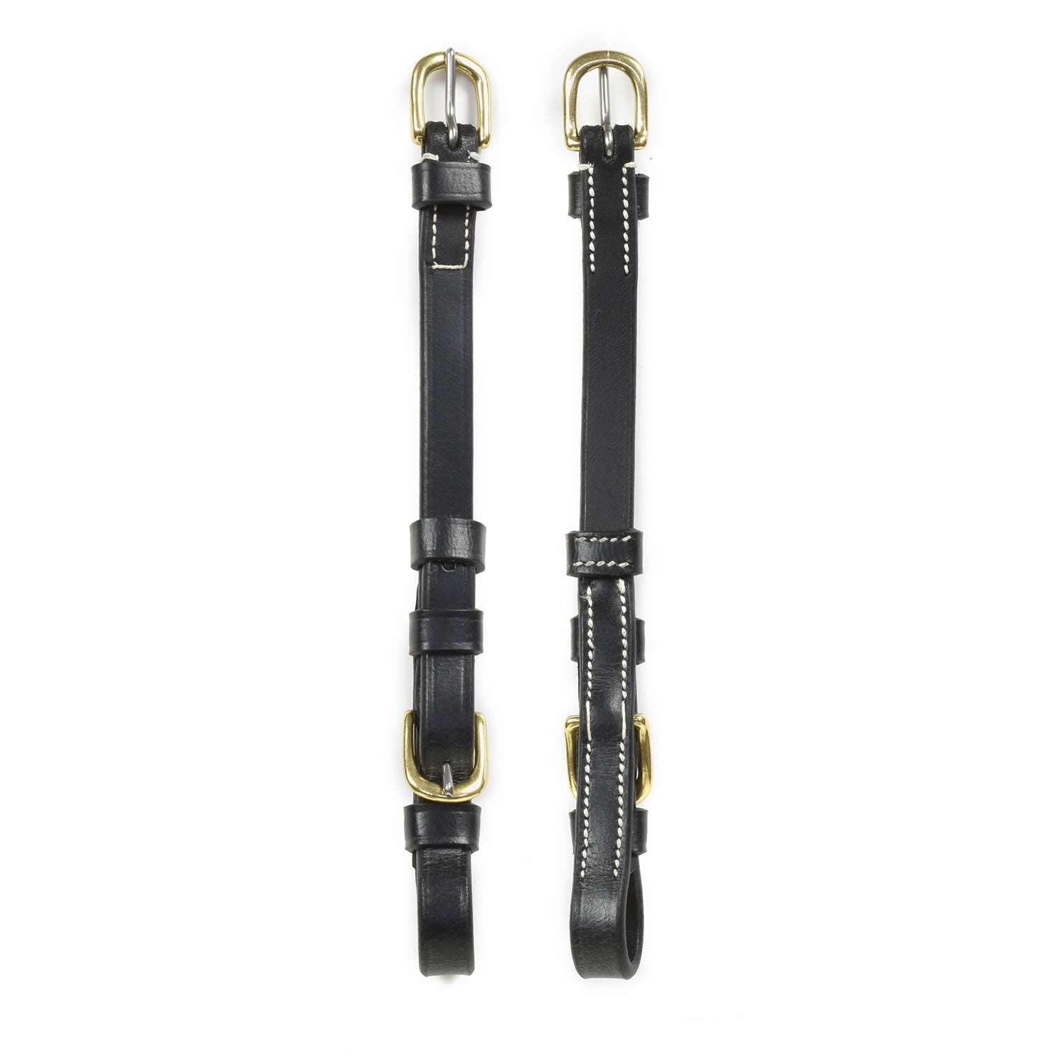 Whitaker Cp101 Buckle Cheek Pieces Black